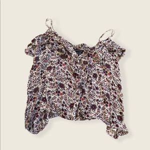 American Eagle Crop Top size: large